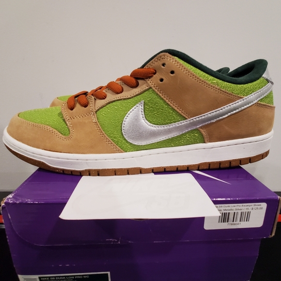 Men's Nike Dunk SB Low Pro 'Escargot' Size 15